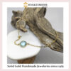 Swiss topaz gold bracelet