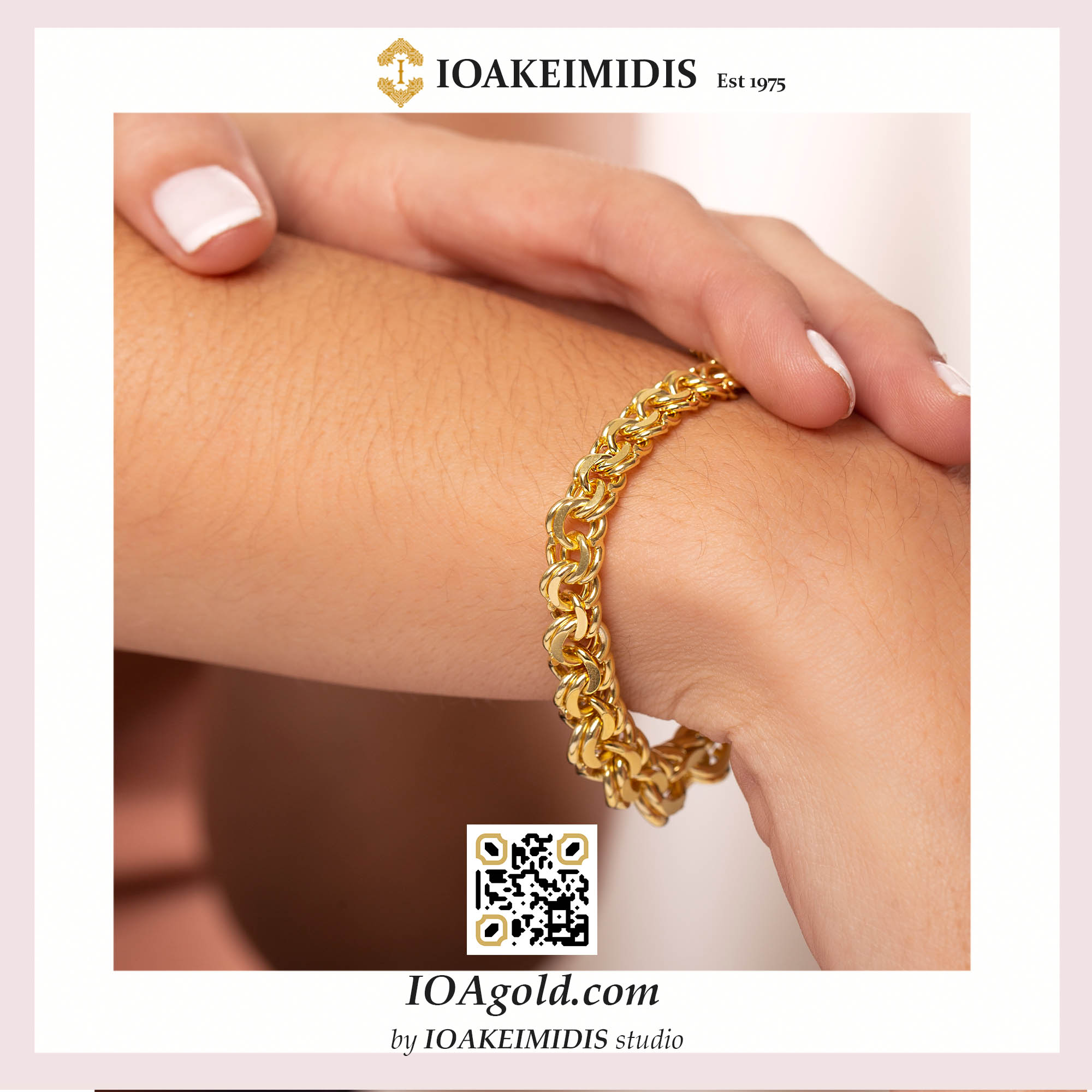Russian Degrande Bracelet sketo xoris petres frame IOA a