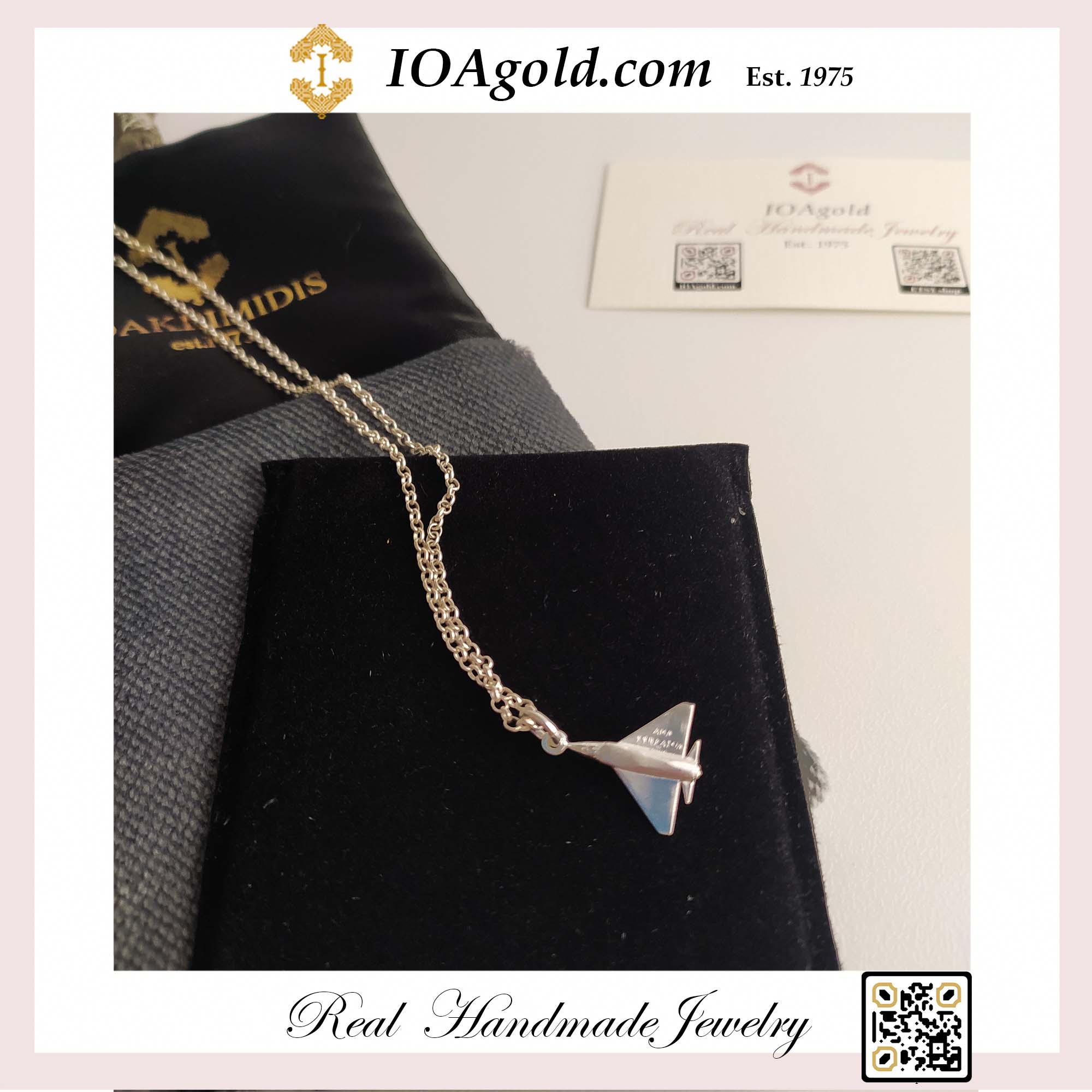 F-16 pendant back side